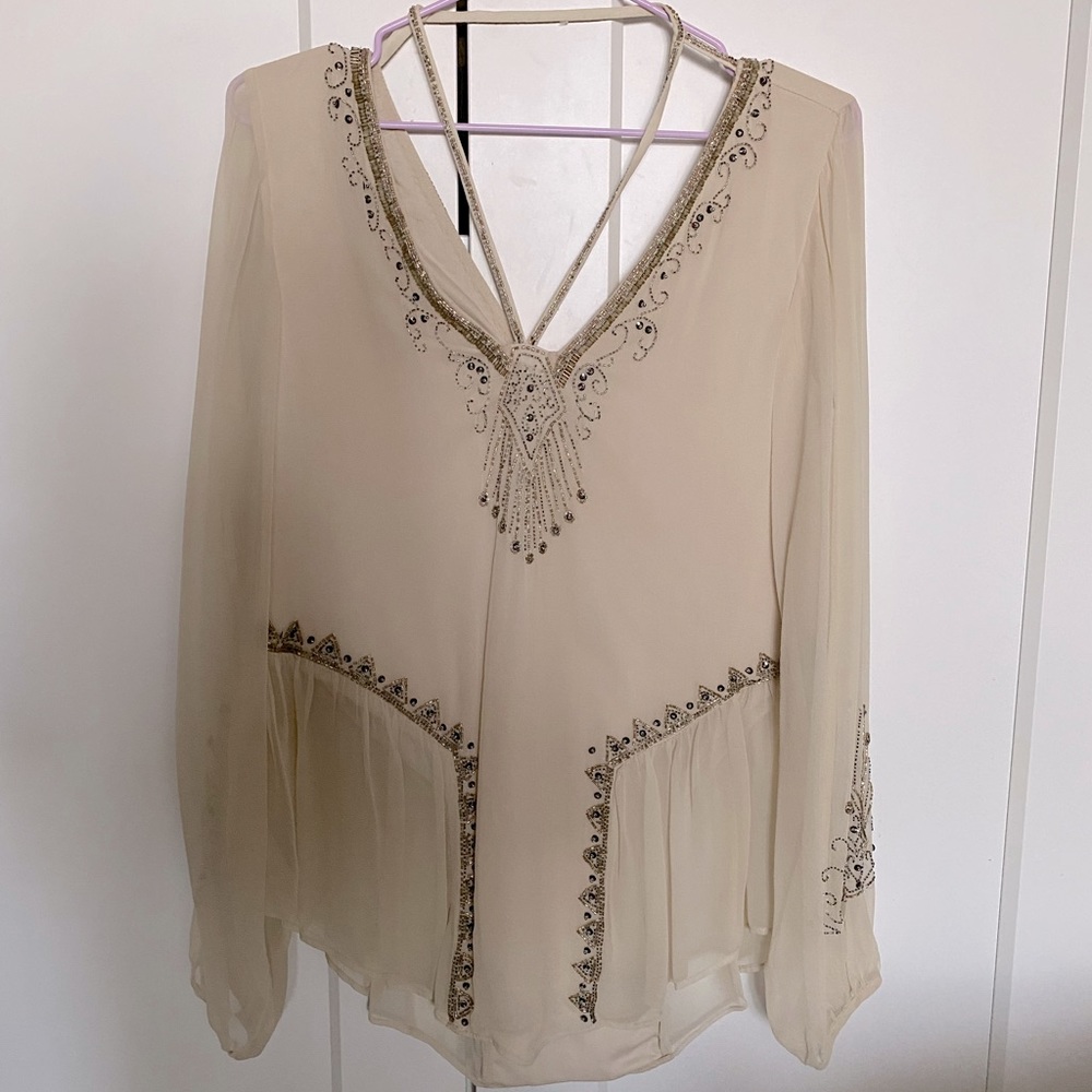 HAUTE HIPPIE blouse